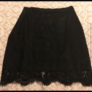 For love and lemons lace skirt size small black like new